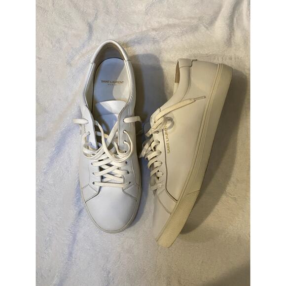 Saint Laurent Andy Tennis Shoes Mens SZ US 11/44 EU - Picture 1 of 9